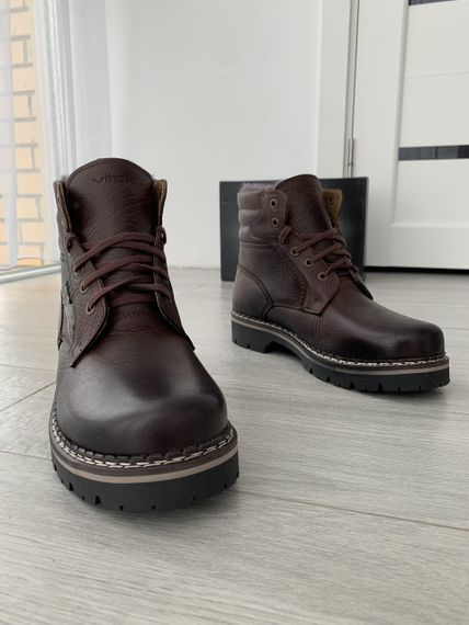 Польські коричневі черевики 40 41 42 43 44 45 розмір | Зображення 6