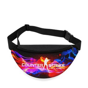 Дитяча сумка-бананка Counter-Strike Global Offensive 32х15 см на пояс або через плече (5785)