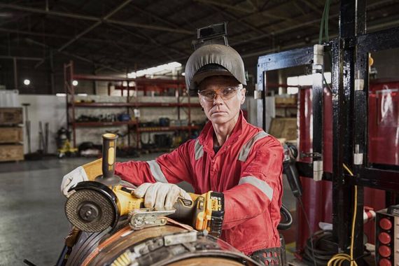 Шлифмашина угловая - болгарка аккумуляторная бесщёточная 125мм DeWALT DCG405P3 | Зображення 6