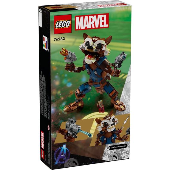 Конструктор LEGO Super Heroes Ракета й малюк Ґрут 566 деталей (76282) | Зображення 6