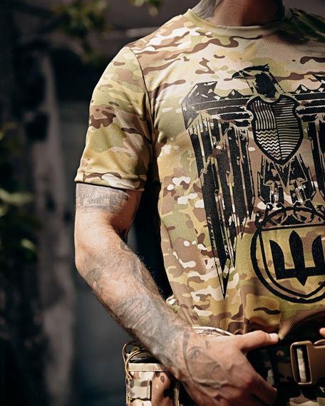 Тактична футболка для відведення поту roman eagle ДЛ7029 | Зображення 7