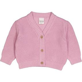 Дитячий кардиган для дівчинки Green Cotton 62 см Рожевий (25111276)