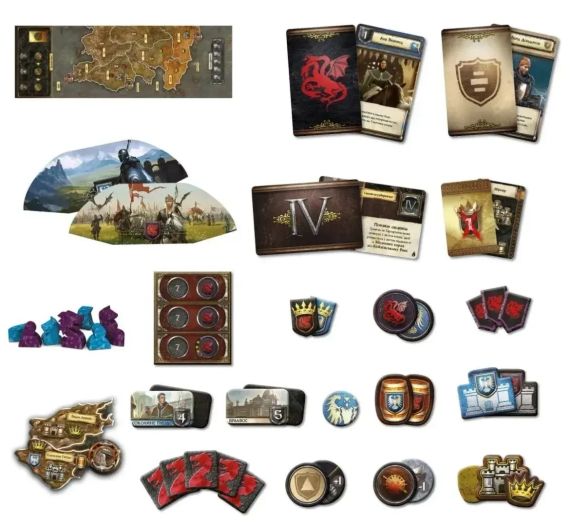 Настольная игра Игра престолов. Второе издание - Мать драконов (A Game of Thrones: Mother of Dragons) укр. | Зображення 3