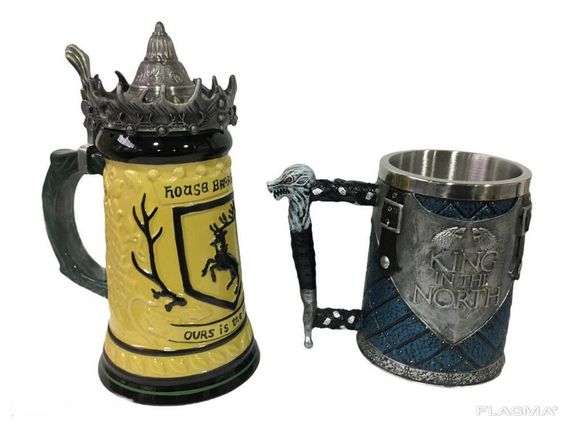 Подарочный набор Кружка Game Of Thrones House Герб Баратеонов Игра Престолов и King In... | Зображення 2
