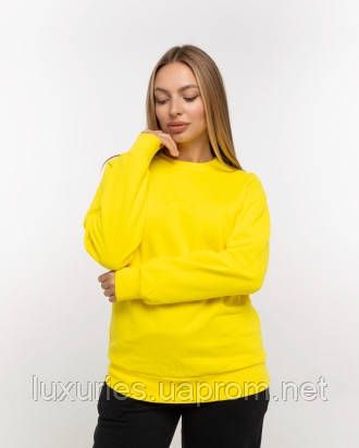 Жіночий світшот українського бренду, теплий жіночий світшот з начосом - 12 кольорів на вибір, зимній світшот