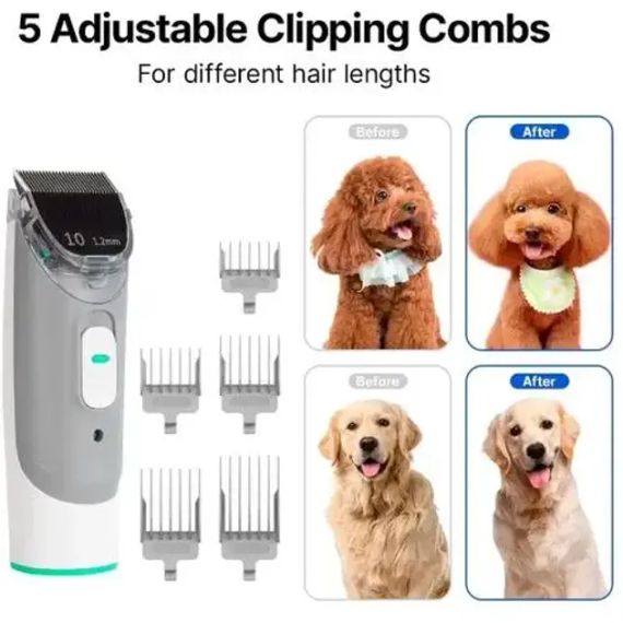 Набор для ухода и груминга с пылесосом PetChois GV1 | Зображення 4