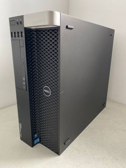 Робоча станція Dell Precision T3600 Tower / Intel Xeon E5-2660 (8 (16) ядер по 2.2 - 3.0 GHz) / 32 GB DDR3 / 256 GB SSD / AMD FirePro V7900, 2 GB GDDR5, 256-bit / DVD-ROM б/в + Подарунок Розумна інтерактивна зубна щітка Colgate Connect M1 / Bluetooth | Зображення 1