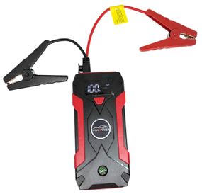 Пусковий пристрій для авто Jump Starter 12V 600A з USB і Type-C, бустер для запуску автомобіля, портативний power bank