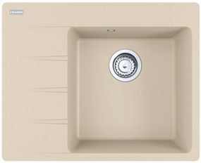 Кухонная мойка Franke Centro CNG 611-62 TL /114.0630.451/ Фрагранит/с крылом/ 620х500х20/ бежевый (114.0630.451)