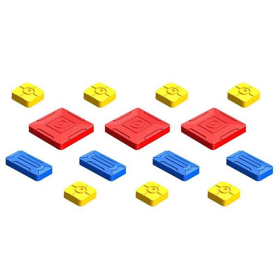 Портативна інтерактивна гра Ummi 11844 Sliding Puzzle Colorful | Зображення 4