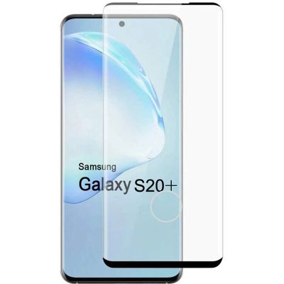 Стекло защитное PowerPlant 3D Samsung Galaxy S20 Plus, Black (GL608218)