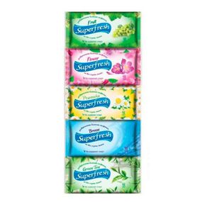 Вологі серветки Superfresh Асорті 15 шт. (13490)