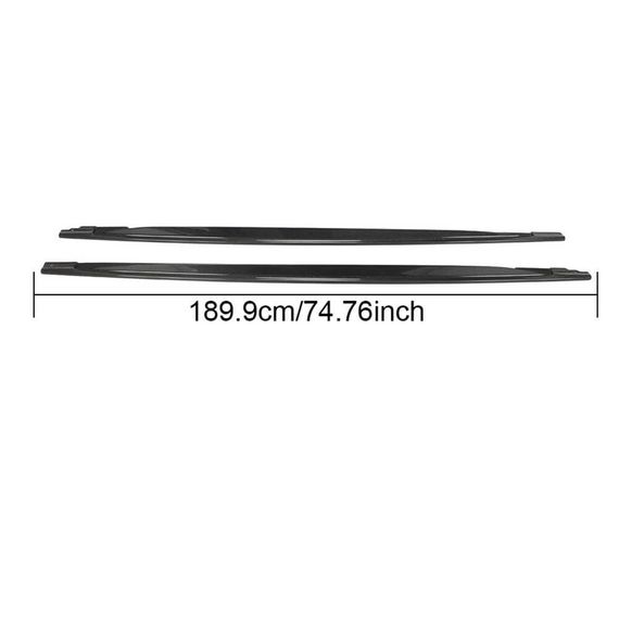 Боковые Пороги (для R HB, Карбон) для Volkswagen Golf 8 2019- гг | Зображення 5