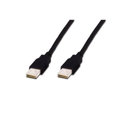 Кабель ASSMANN USB 2.0 (AM/AM) 1.8m, black (AK-300100-018-S)