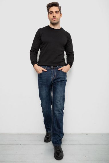 Джинсы мужские прямого кроя, цвет синий, 244R9902 | Зображення 1