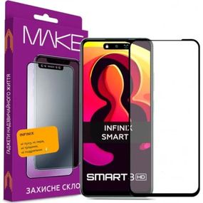 Стекло защитное MAKE Infinix Smart 8 Plus/8 Pro (MGF-IS8PL/8P)