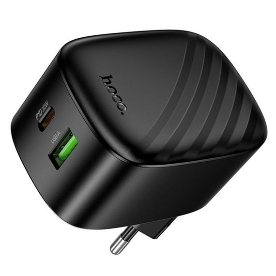 МЗП Hoco CS102A Folding PD30W+QC3.0 (1USB-A/1C) Black | Зображення 5