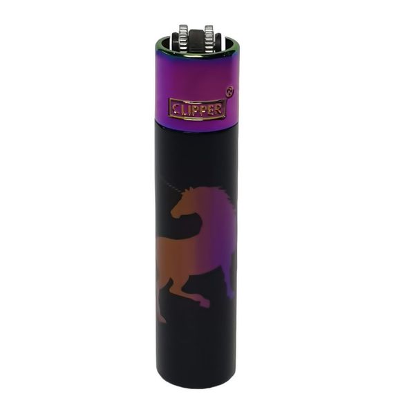 Газова Запальничка Clipper У Подарунковій Коробці “Unicorn Violet” | Зображення 4