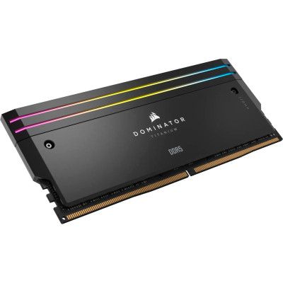 Модуль памяти для компьютера DDR5 32GB (2x16GB) 6000 MHz Dominator Titanium RGB Corsair (CMP32GX5M2B6000C30) | Зображення 2