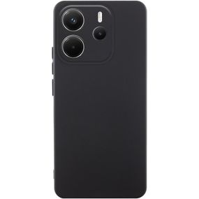 Чохол Silicone Cover Lakshmi Full Camera (AAA) для Xiaomi Redmi Note 14 4G (Europe version) Чорний / Black