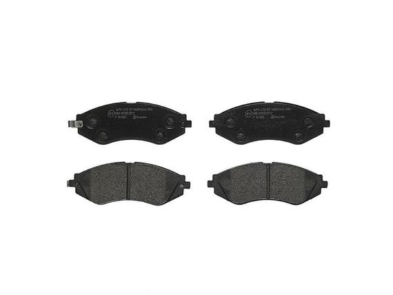 Передні гальмівні колодки Ланос 1.6 R14 BREMBO - P15002