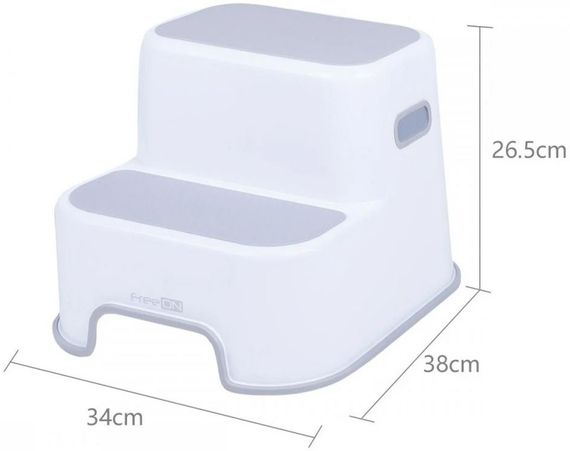 Сходинки для дитини у ванну на 2 сходинки FreeON, white - grey | Зображення 4
