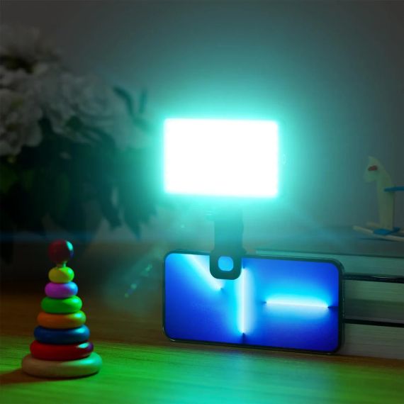 Свет блогера на прищепке RGB LAMP AND-5265 | Зображення 3
