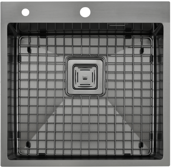 Нержавіюча мийка Fabiano TOP 49 Celldecor Nano Graphite 8216.401.1687