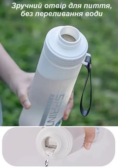 Пляшка для води Casno 1000 мл KXN-1111 Блакитна (KXN-1111_Blue) | Зображення 4