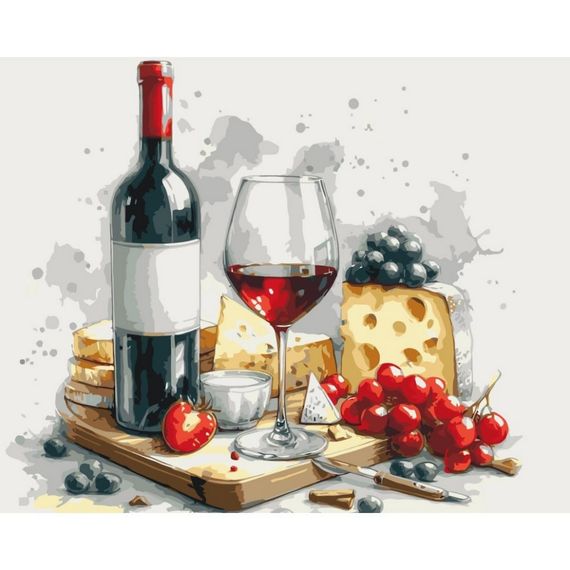 Картина по номерам "Гармония вкусов" 12030-AC 40x50 см