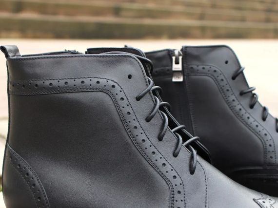 Черевики чоловічі зимові ІКОС чорні | Зображення 3