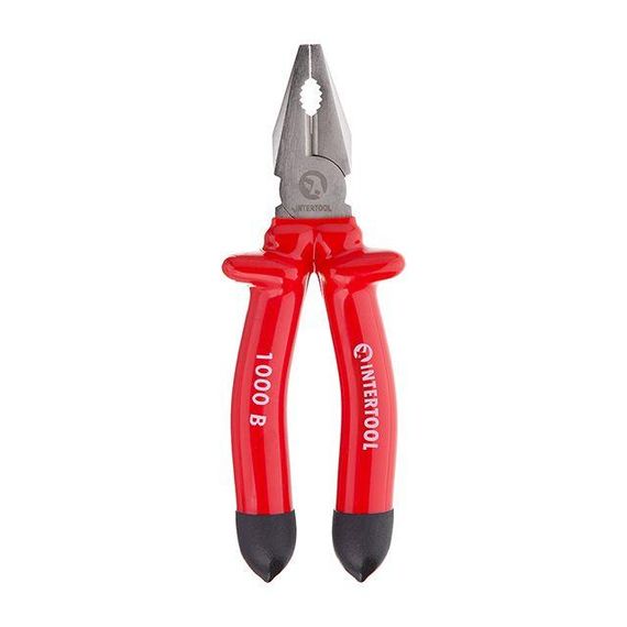 Плоскогубці 200 мм, діелектричні, Cr-V INTERTOOL NT-0314 | Зображення 2