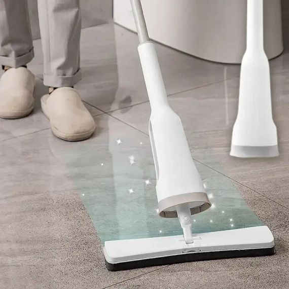 Швабра с отжимом Household mop Family Helper для быстрой уборки для мытья полов и окон | Зображення 3