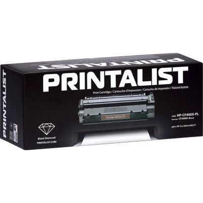 Картридж Printalist HP LJ M252/M277/ CF400X Black (HP-CF400X-PL) | Зображення 1