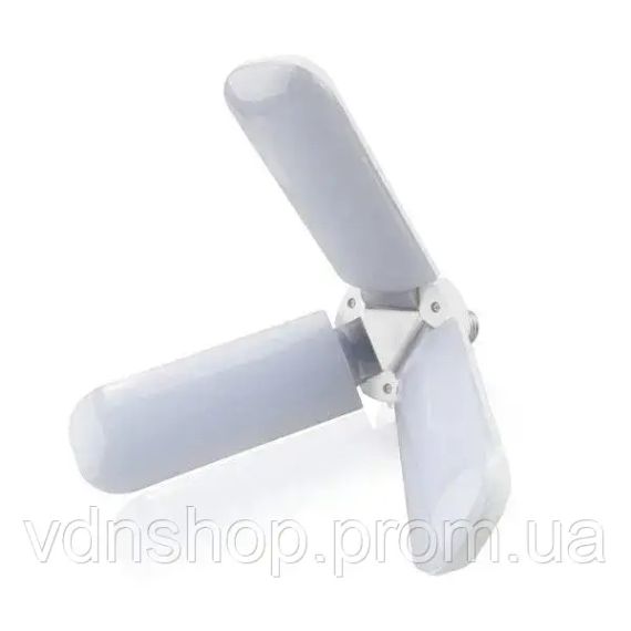 Светодиодная лампа Fan Blade Led 45W E27 тройная в форме вентилятора | Зображення 2