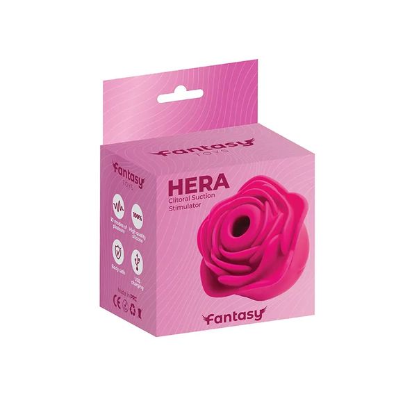 Вакуумний вібратор Clitoral Stimulator Rose Hera | Зображення 7