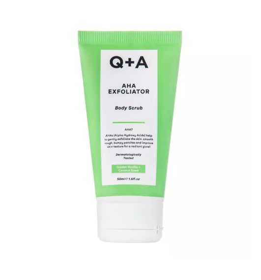 Q+A — AHA Exfoliator Body Scrub — Скраб для тюлу з AHA-кислотами — 50ml