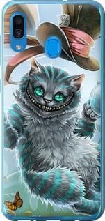 Чохол на Samsung Galaxy A20 2019 A205F Чеширський кіт 2 із пластику FCh_048068