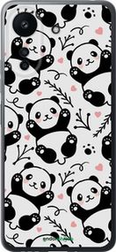 Чохол на Xiaomi Poco C65 Панди "4318u-3447-2448"