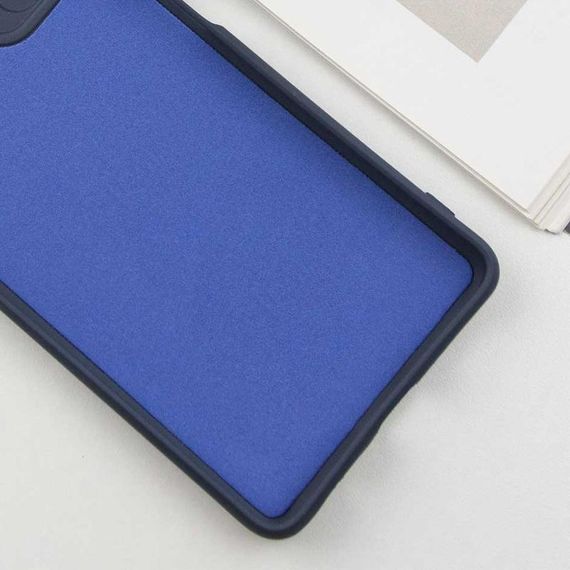 Чохол TPU GETMAN Liquid Silk Full Camera для Xiaomi Redmi 10 Синій / Midnight Blue | Зображення 2