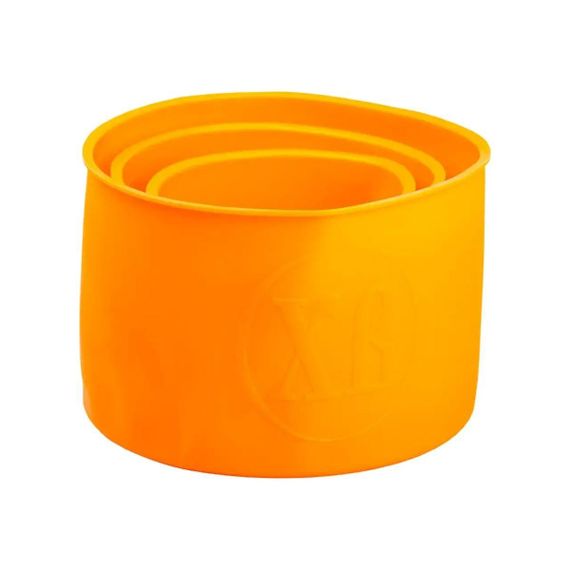 Набір форм для випічки паски силіконові 3 шт 1.7 л, 1 л, 0.6 л форми для паски Помаранчеві HP-35-557O | Зображення 1