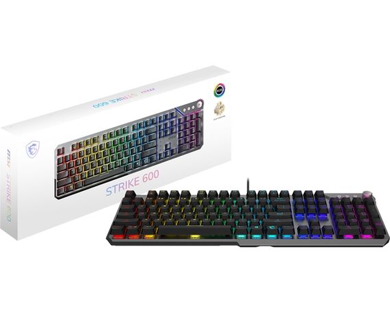 Клавиатура механическая MSI STRIKE 600 SILENT UA 104key S11-04UA225-CLA | Зображення 5