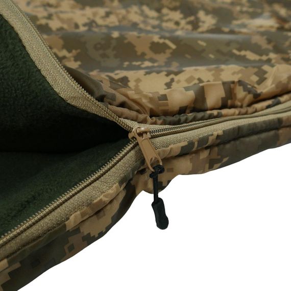 Спальний мішок з капюшоном 2,100х0,750 фліс піксель | Зображення 3