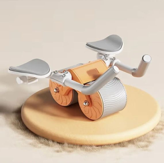 Тренажер для преса / Колесо для спорту / Ролик для преса зі зворотним механізмом Синя | Зображення 2