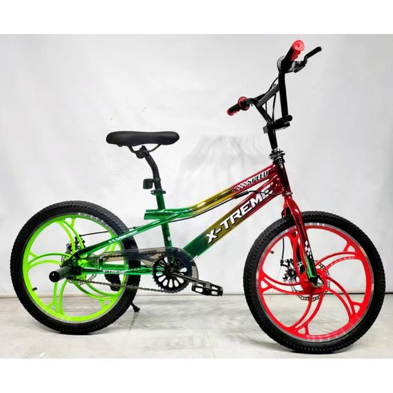 Дитячий велосипед X-Treme FALCON 25.20-02 Зелено-жовто-червоний | Зображення 1