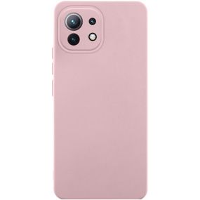 Чохол Silicone Cover Ummi Lakshmi Full Camera (AA) для Xiaomi Mi 11 Lite Рожевий / Pink Sand