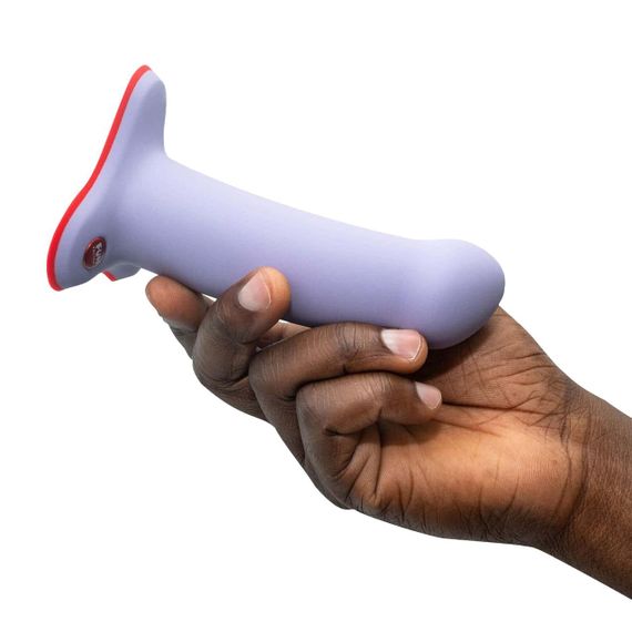 Фаллоимитатор Fun Factory AMOR, сиреневый, длина 14,6 см, диаметр 3,7 см, изогнутый sexstyle | Зображення 4