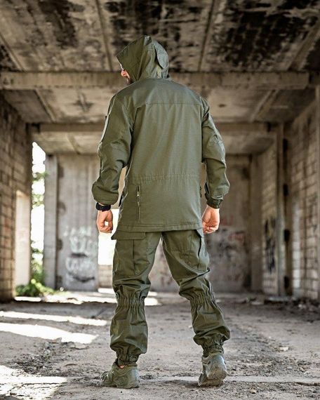Демісезонний тактичний костюм Горка ДСТУ олива ПП7861 | Зображення 4