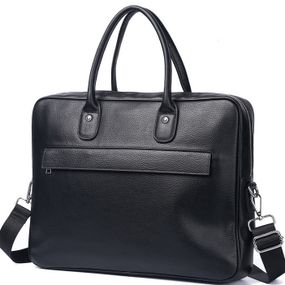 Кожаная мужская сумка-портфель для ноутбука Tiding Bag M364A