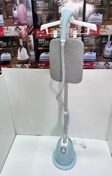 Блакитний Відпарювач вертикальний для одягу зі стійкою Zepline ZP-130 3000W